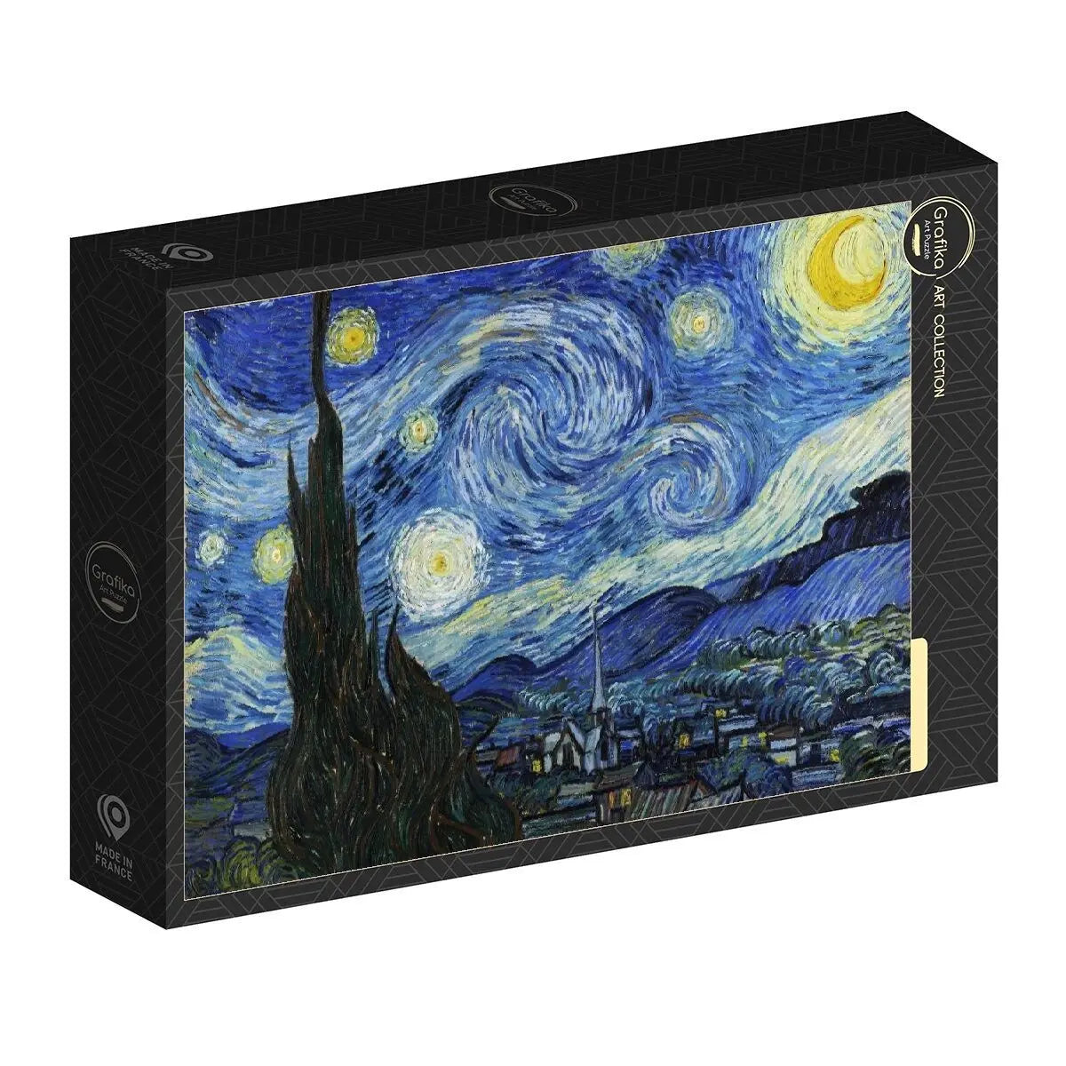 Box, turned right: Vincent Van Gogh: The Starry Night, 1889 - 500 Piece Jigsaw Puzzle (Grafika)