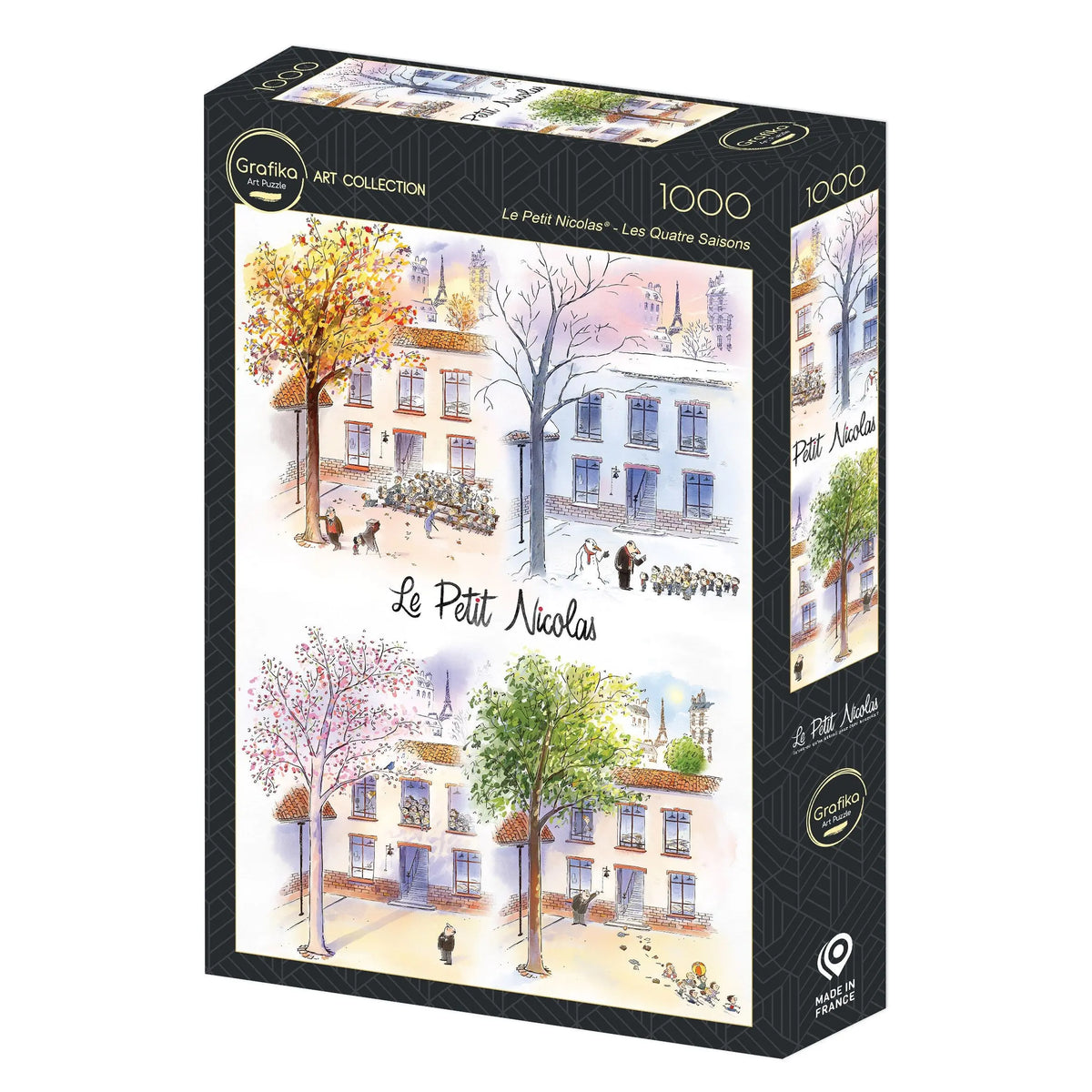 Box, turned left: Little Nicolas - The Four Seasons - 1000 Piece Jigsaw Puzzle (Grafika)
