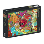 Box, turned right: Mexico - 1500 Piece Jigsaw Puzzle (Grafika)