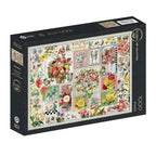 Box, turned left: Bouquets - 1000 Piece Jigsaw Puzzle (Grafika)