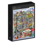 Box, turned right: Paris Collage - 1000 Piece Jigsaw Puzzle (Grafika)
