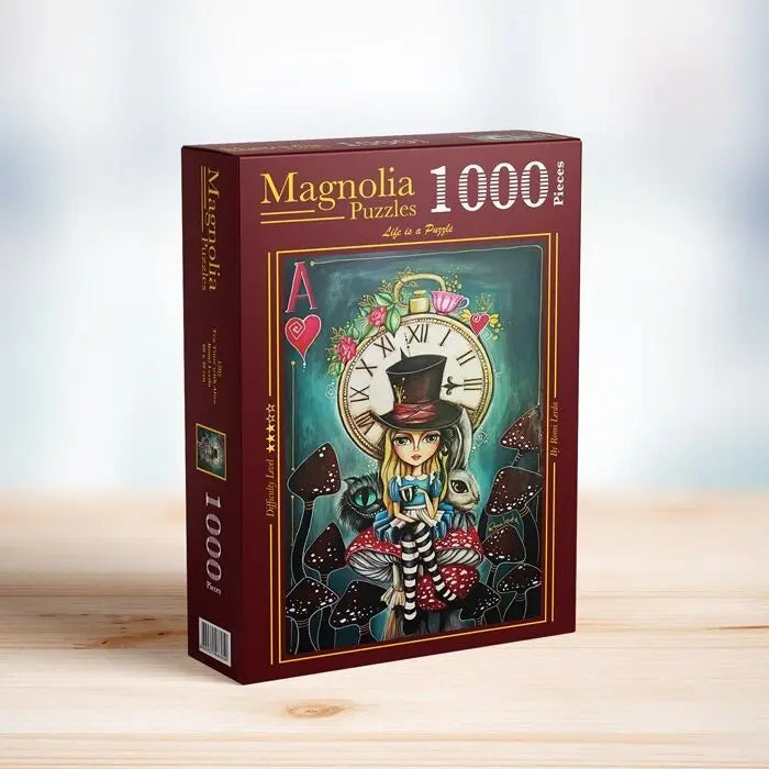 Box, turned right: Tea Time with Alice - 1000 Piece Jigsaw Puzzle (Magnolia)