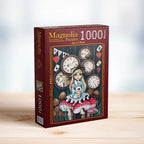 Box, turned right: Alice Time - 1000 Piece Jigsaw Puzzle (Magnolia)