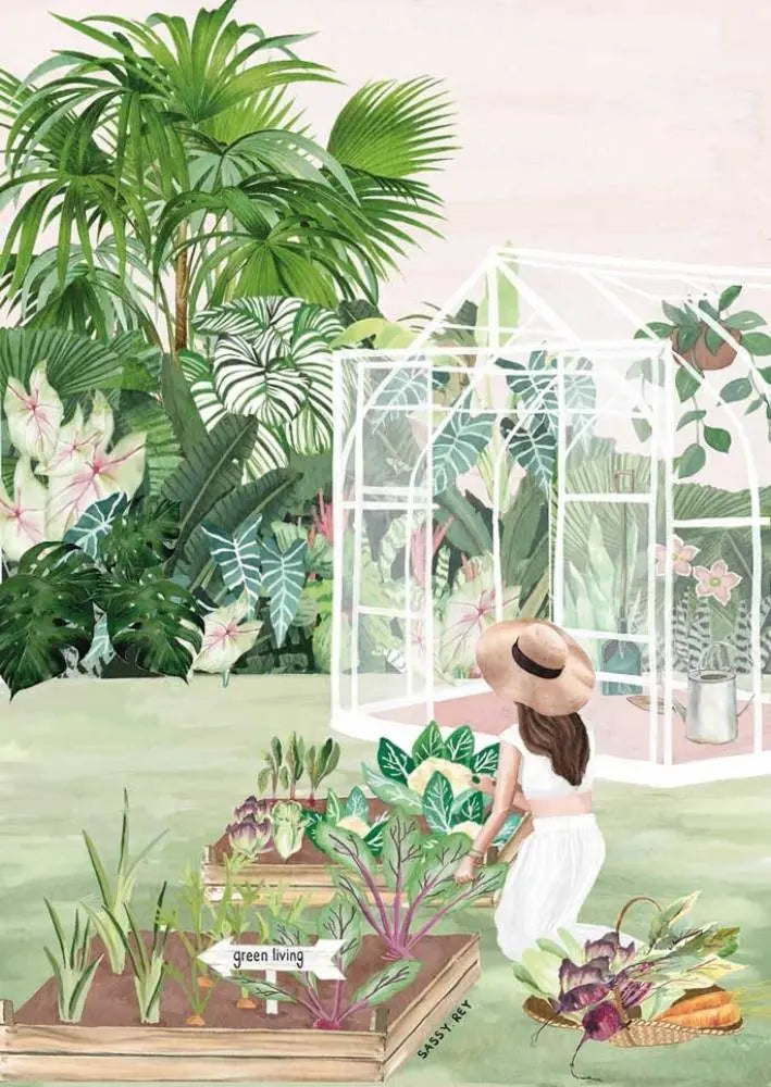Artwork: Green Living - 1000 Piece Jigsaw Puzzle (Magnolia)