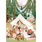 Artwork: Camping - 1000 Piece Jigsaw Puzzle (Magnolia)