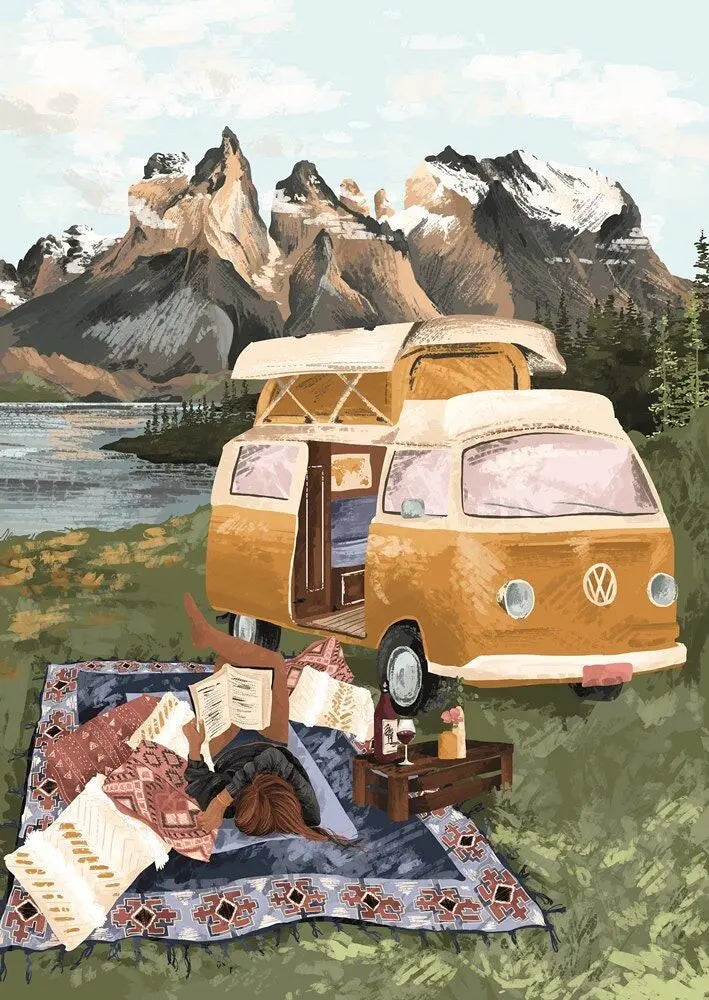 Artwork: Torres del Paine - 1000 Piece Jigsaw Puzzle (Magnolia)