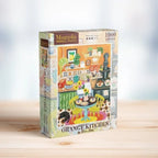 Box, turned right: Orange Kitchen - 1000 Piece Jigsaw Puzzle (Magnolia)
