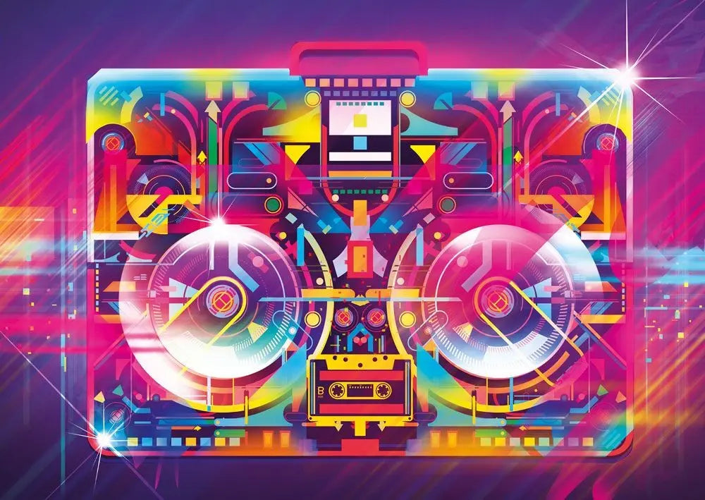 Artwork: Boombox - 1000 Piece Jigsaw Puzzle (Yazz)