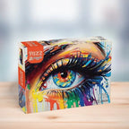 Box, turned right: Eye - 1000 Piece Jigsaw Puzzle (Yazz)