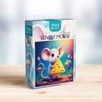 Box, turned right: Lovely Mouse - 1023 Piece Jigsaw Puzzle (Yazz)