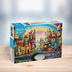 Box, turned right: Rainbow City - 1000 Piece Jigsaw Puzzle (Yazz)