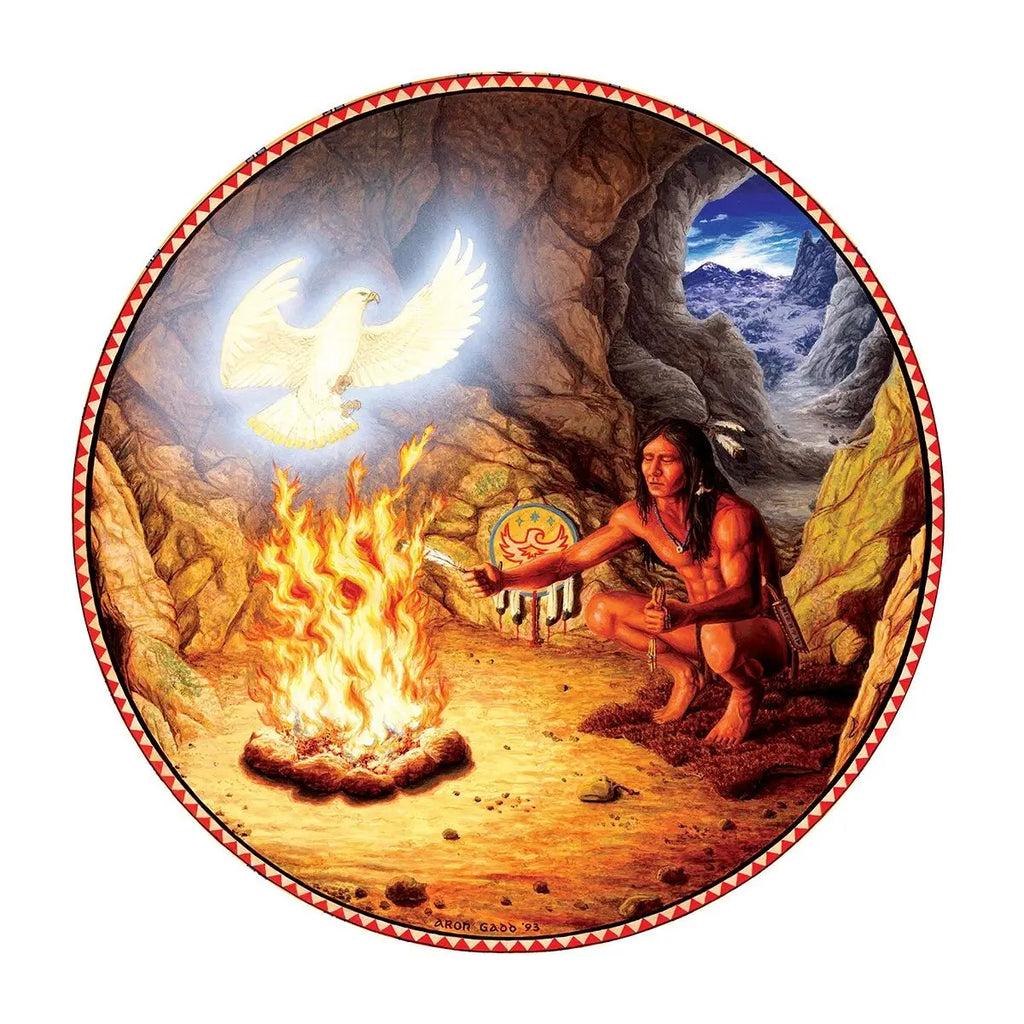 Artwork: White Eagle - 500 Piece Jigsaw Puzzle (Sunsout)