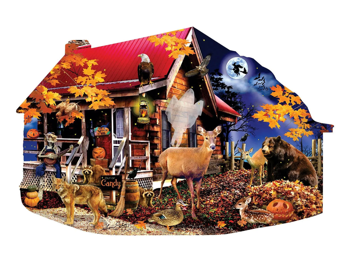 Artwork: Fireflies at the Cabin - 1000 Piece Jigsaw Puzzle (Sunsout)