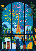 Artwork: Under the Paris Sky - 500 Piece Jigsaw Puzzle (Hachette)
