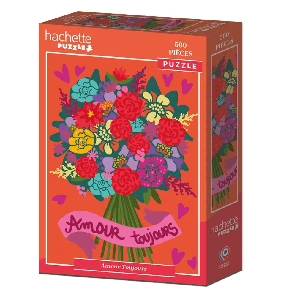 Box, turned left: Love Always - 500 Piece Jigsaw Puzzle (Hachette)