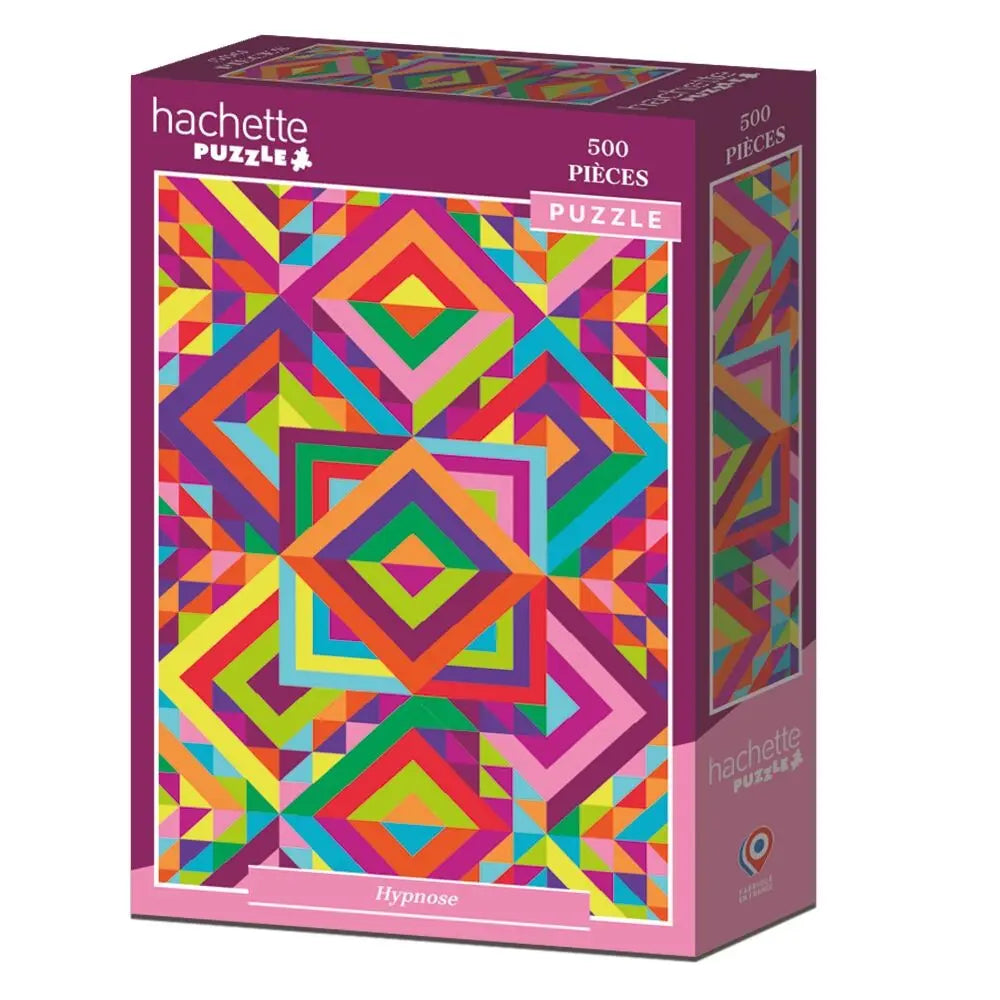 Box, turned left: Hypnosis - 500 Piece Jigsaw Puzzle (Hachette)