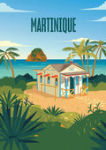 Artwork: Escape Martinique - 500 Piece Jigsaw Puzzle (Hachette)