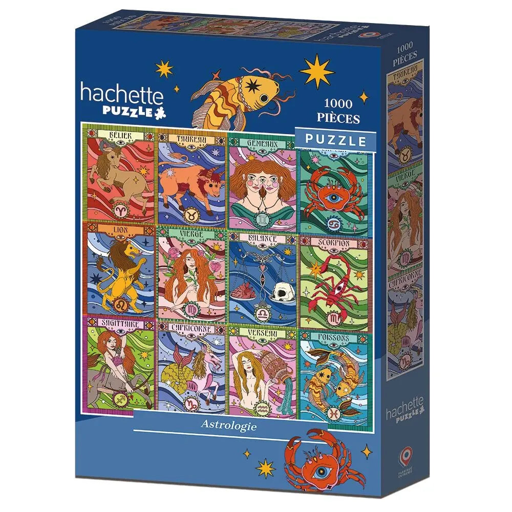 Box, turned left: Astrology - 1000 Piece Jigsaw Puzzle (Hachette)