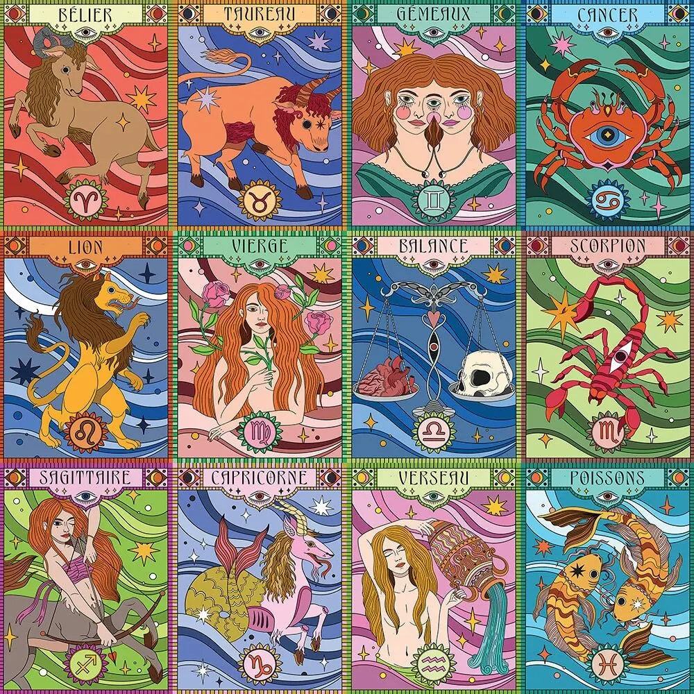 Artwork: Astrology - 1000 Piece Jigsaw Puzzle (Hachette)