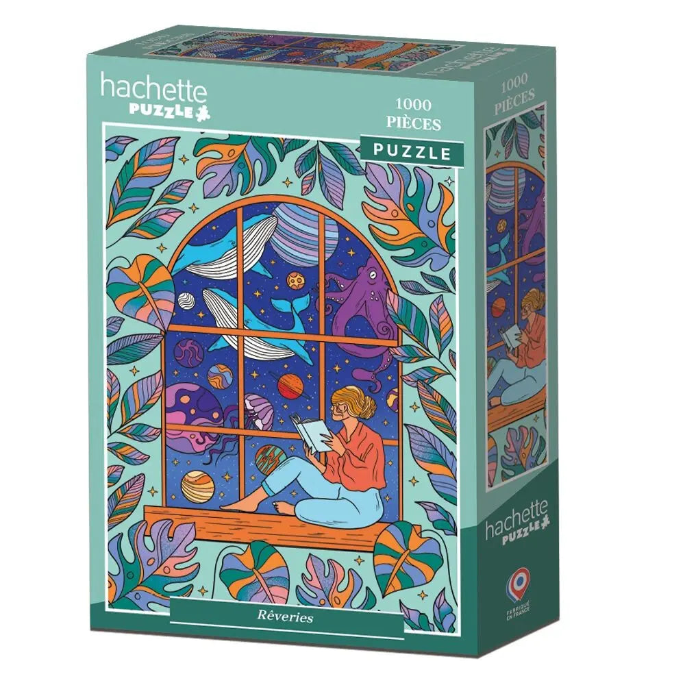 Box, turned left: Reveries - 1000 Piece Jigsaw Puzzle (Hachette)