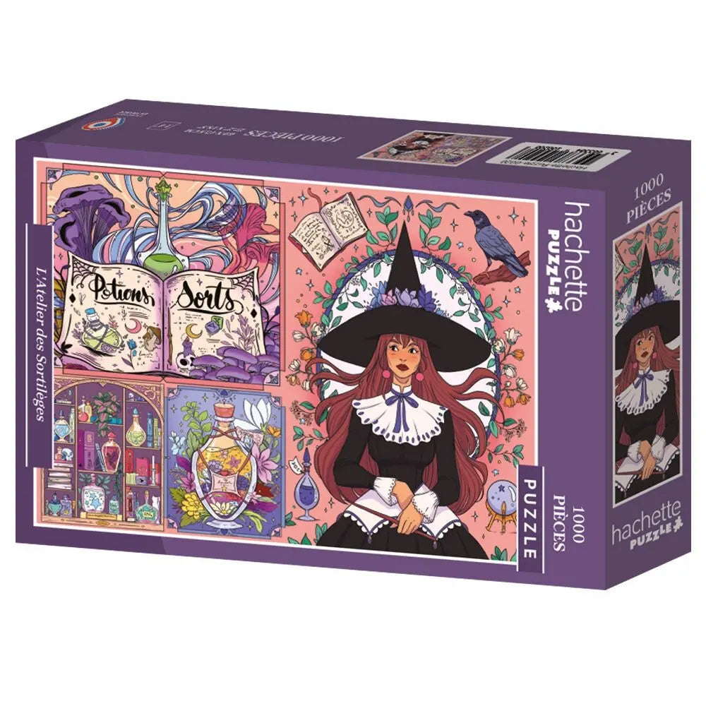 Box, turned left: The Spell Workshop - 1000 Piece Jigsaw Puzzle (Hachette)