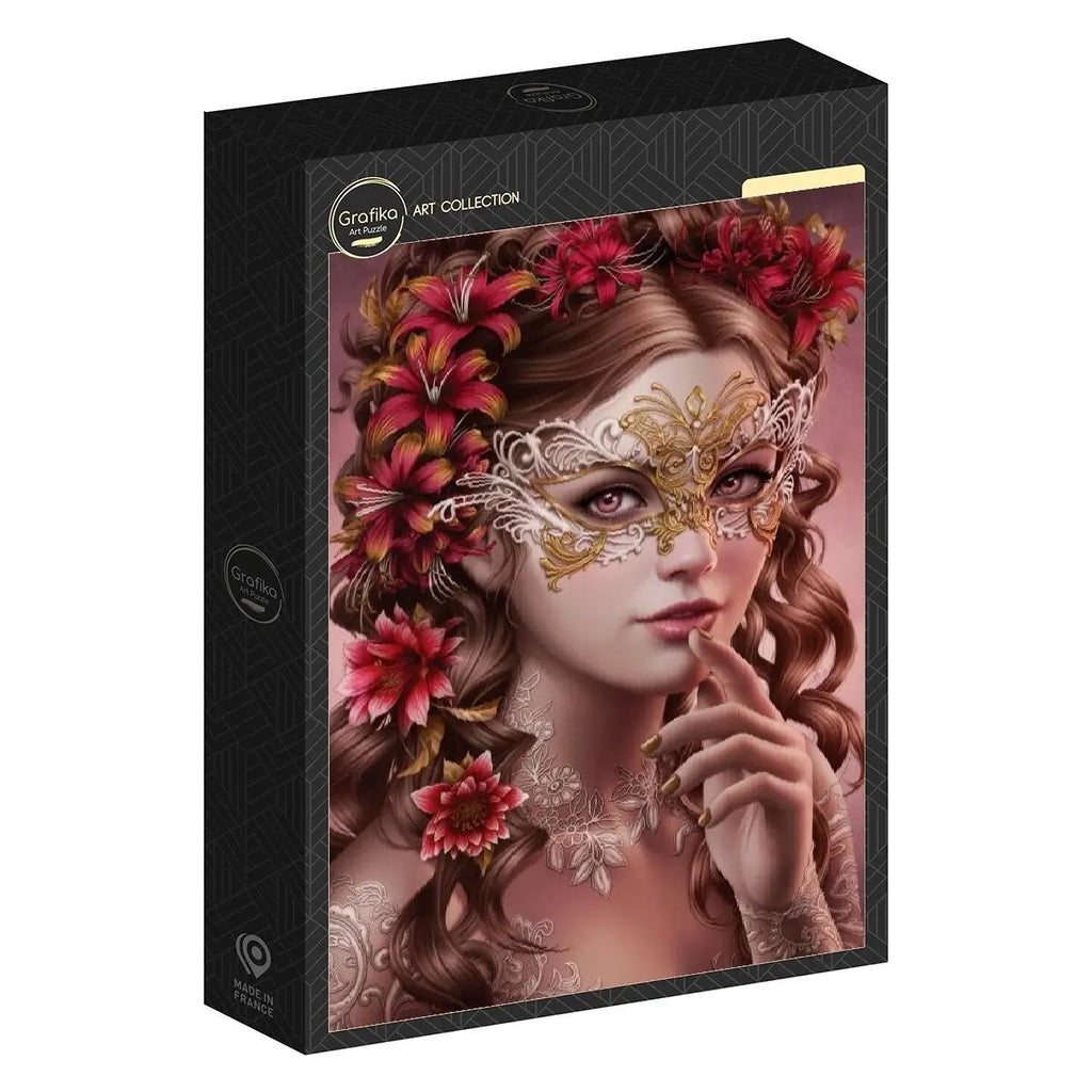 Box, turned left: Masquerade - 1000 Piece Jigsaw Puzzle (Grafika)