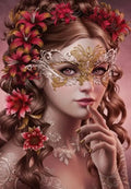 Artwork: Masquerade - 1000 Piece Jigsaw Puzzle (Grafika)