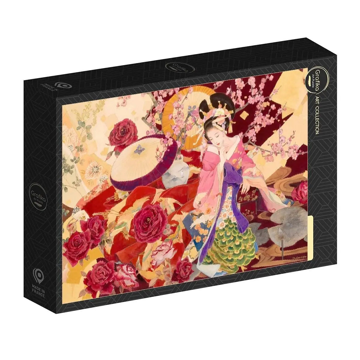 Box, turned right: Ayanishiki - 1000 Piece Jigsaw Puzzle (Grafika)