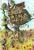 Artwork: The Treehouse - 1000 Piece Jigsaw Puzzle (Grafika)