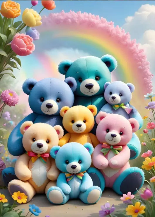 Artwork: Teddy Bears - 300 Piece Jigsaw Puzzle (Bluebird)