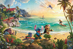 Artwork: Disney Lilo and Stitch by Thomas Kinkade – 200 Piece Jigsaw Puzzle (Schmidt)