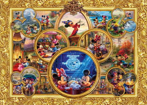 Artwork: Disney Mickey and Minnie Disney Dreams Collection by Thomas Kinkade – 2000 Piece Jigsaw Puzzle (Schmidt)