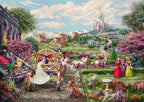 Disney Cinderella - Happily Ever After by Thomas Kinkade – 1000 Piece Jigsaw Puzzle (Schmidt)