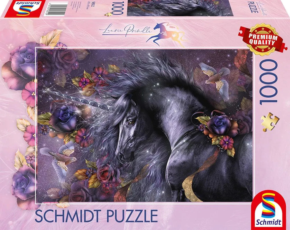 Schmidt - Laurie Prindle: Blue Rose - 1000 Piece Jigsaw Puzzle