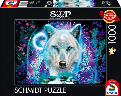 Schmidt - Sheena Pike: Neon Arctic Wolf - 1000 Piece Jigsaw Puzzle