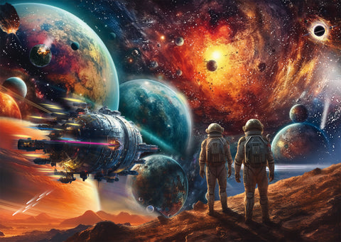 Cosmic Colours by Michele Farella – 1000 Piece Jigsaw Puzzle (Shmidt)