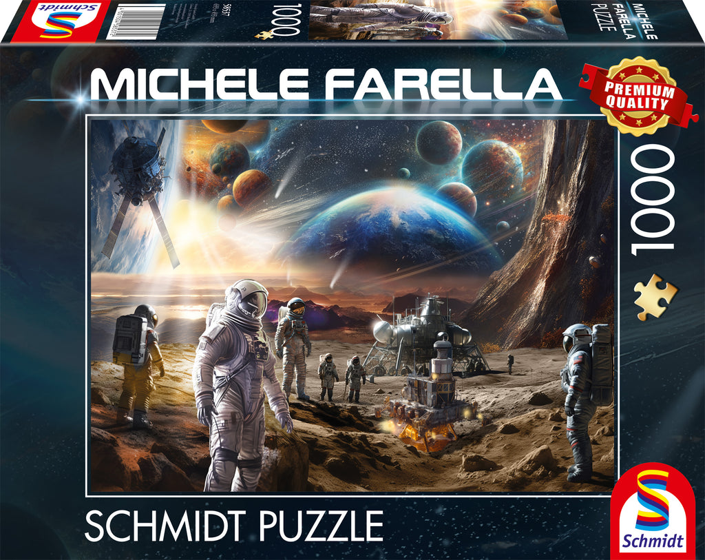 Infinite Worlds by Michele Farella – 1000 Piece Jigsaw Puzzle (Shmidt)