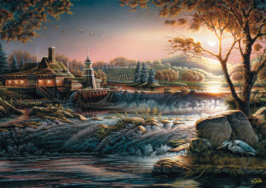 Shmidt - Terry Redlin: Lights in the Wilderness - 1000 Piece Jigsaw Puzzle