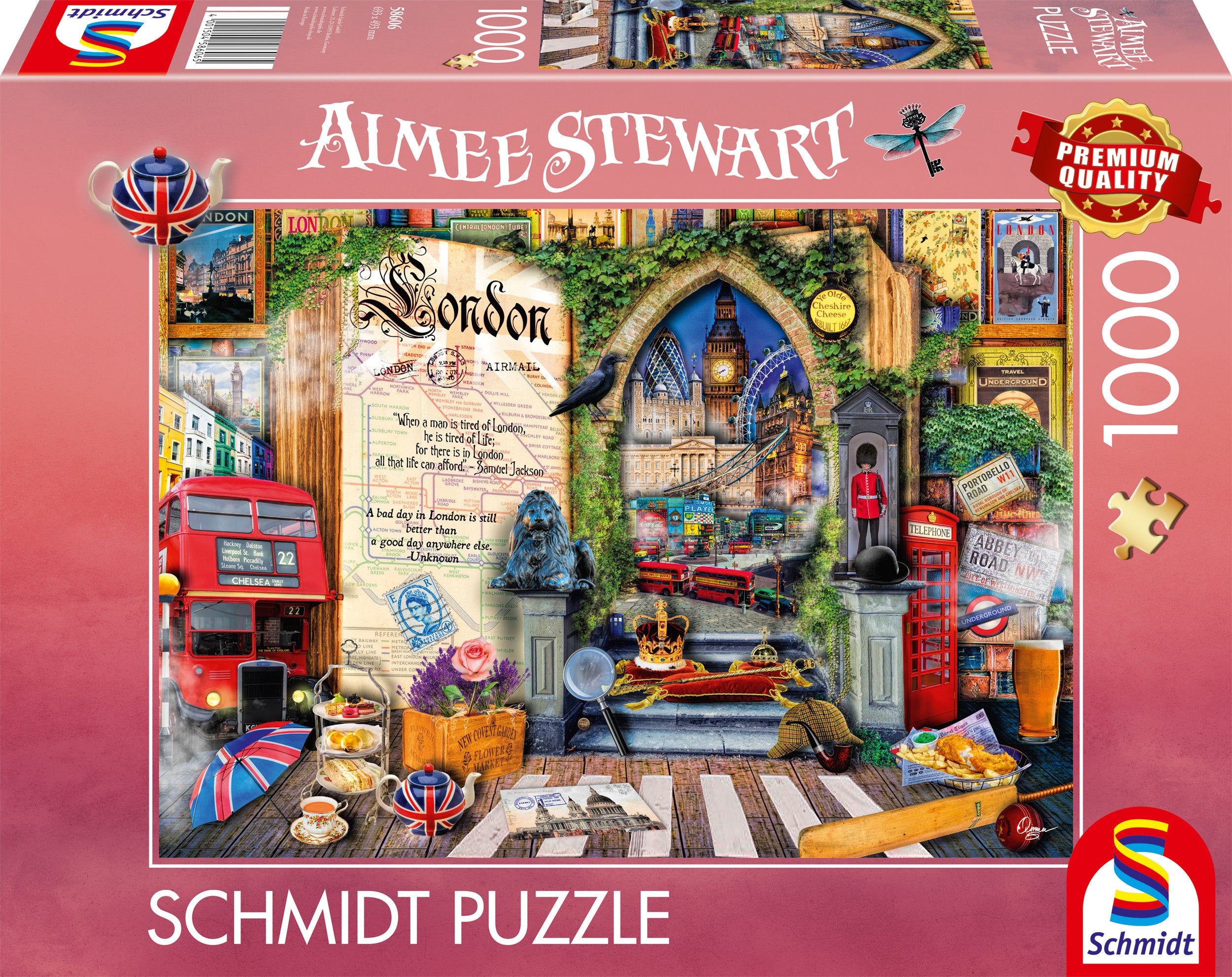 Memories of London by Aimee Stewart - 1000 Piece Jigsaw Puzzle