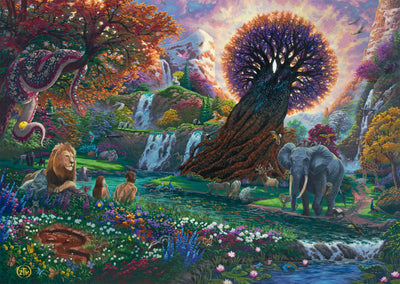 The Garden of Eden by Zac Kinkade - 1000 Piece Jigsaw Puzzle (Schmidt)