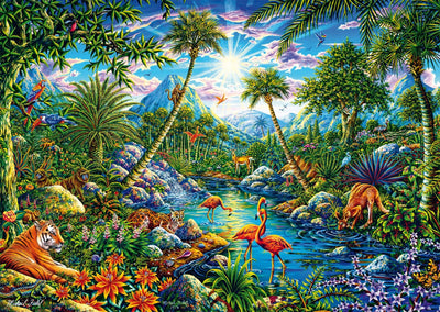 Island Paradise by Michael Fishel - 1000 Piece Jigsaw Puzzle (Schmidt Puzzle)