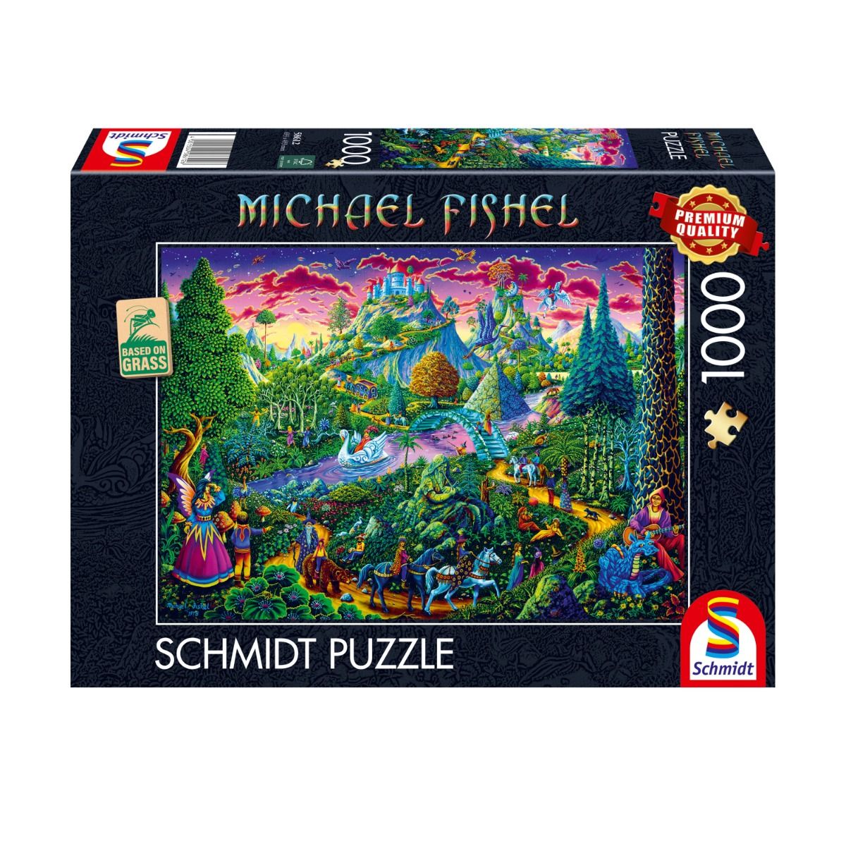 Fantastic Fairytale World by Michael Fishel - 1000 Piece Jigsaw Puzzle (Schmidt)