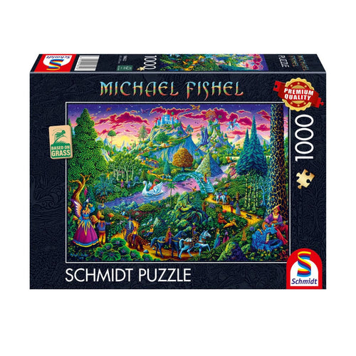 Fantastic Fairytale World by Michael Fishel - 1000 Piece Jigsaw Puzzle (Schmidt)
