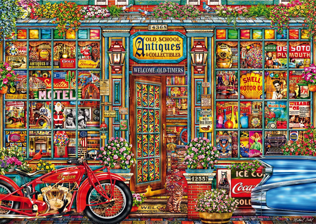 Treasures of Bygone Times by Michael Fishel - 1000 Piece Jigsaw Puzzle (Schmidt)