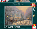 ** Pre-Order ** A Holiday Gathering by Thomas Kinkade - 1000 Piece Jigsaw Puzzle (Schmidt)