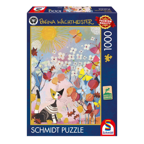 Striped Kitten by Rosina Wachtmeister - 1000 Piece Jigsaw Puzzle (Schmidt Puzzle)