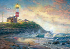 Lighthouse of Hope by Thomas Kinkade Studios - 1000 Piece Jigsaw Puzzle (Schmidt)