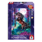 Unicorn by Full Moon - 1000 Piece Jigsaw Puzzle (Schmidt Puzzle)