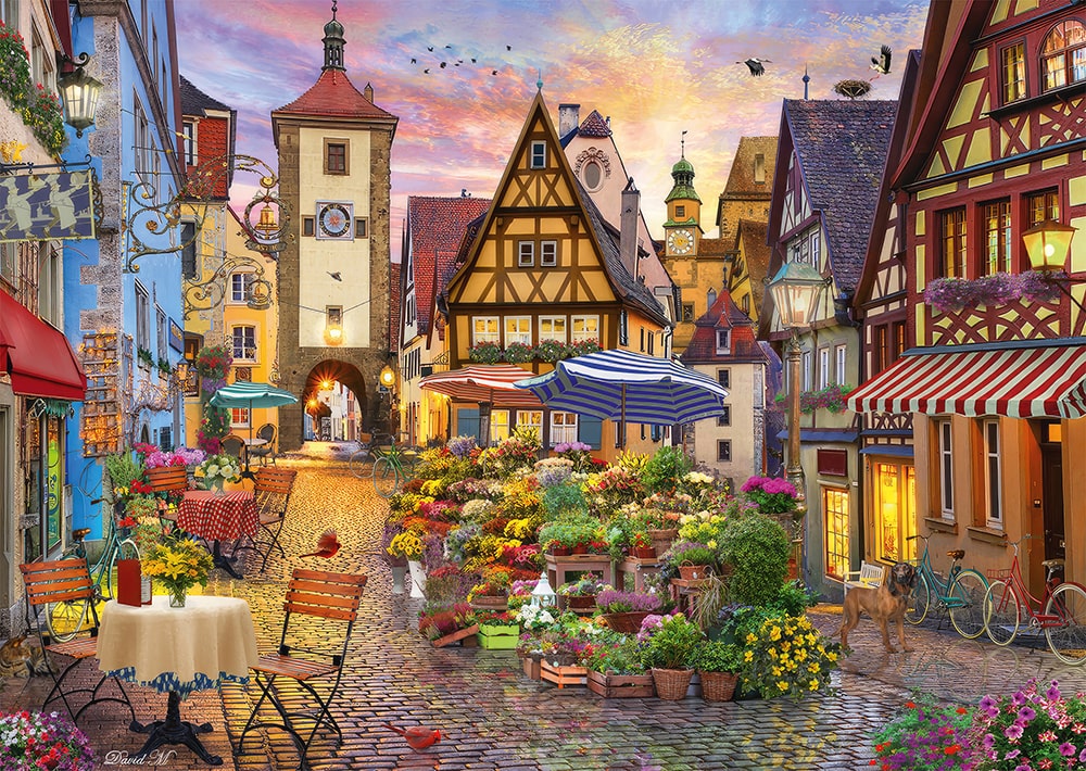 Artwork: Romantic Bavaria – 1000 Piece Jigsaw Puzzle (Schmidt)