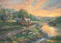 Daybreak in Emerald Valley by Thomas Kinkade – 1000 Piece Jigsaw Puzzle (Shmidt)